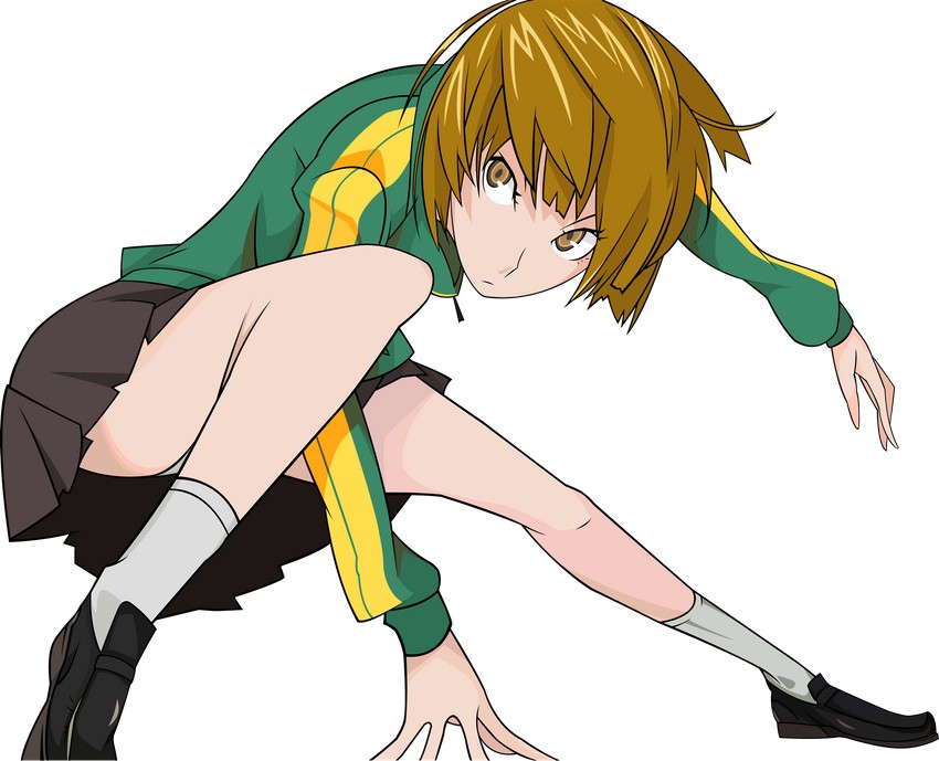 satonaka chie (persona and 1 more) drawn by chanceandluck