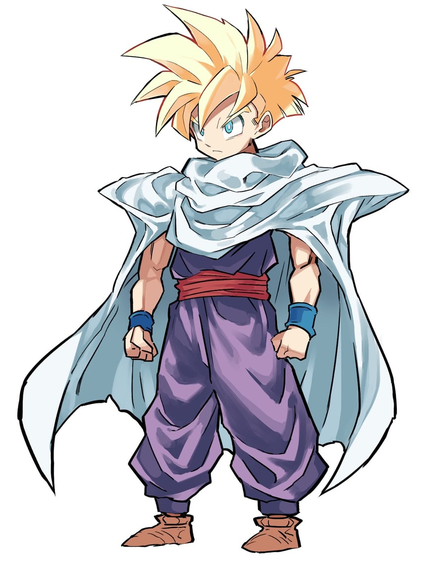 son gohan (dragon ball and 1 more) drawn by hyou_(hyouga617)