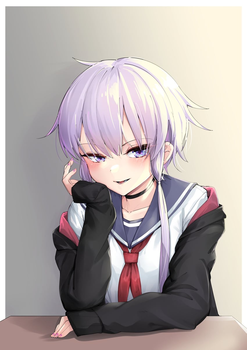 yuzuki yukari (vocaloid and 1 more) drawn by zooanime