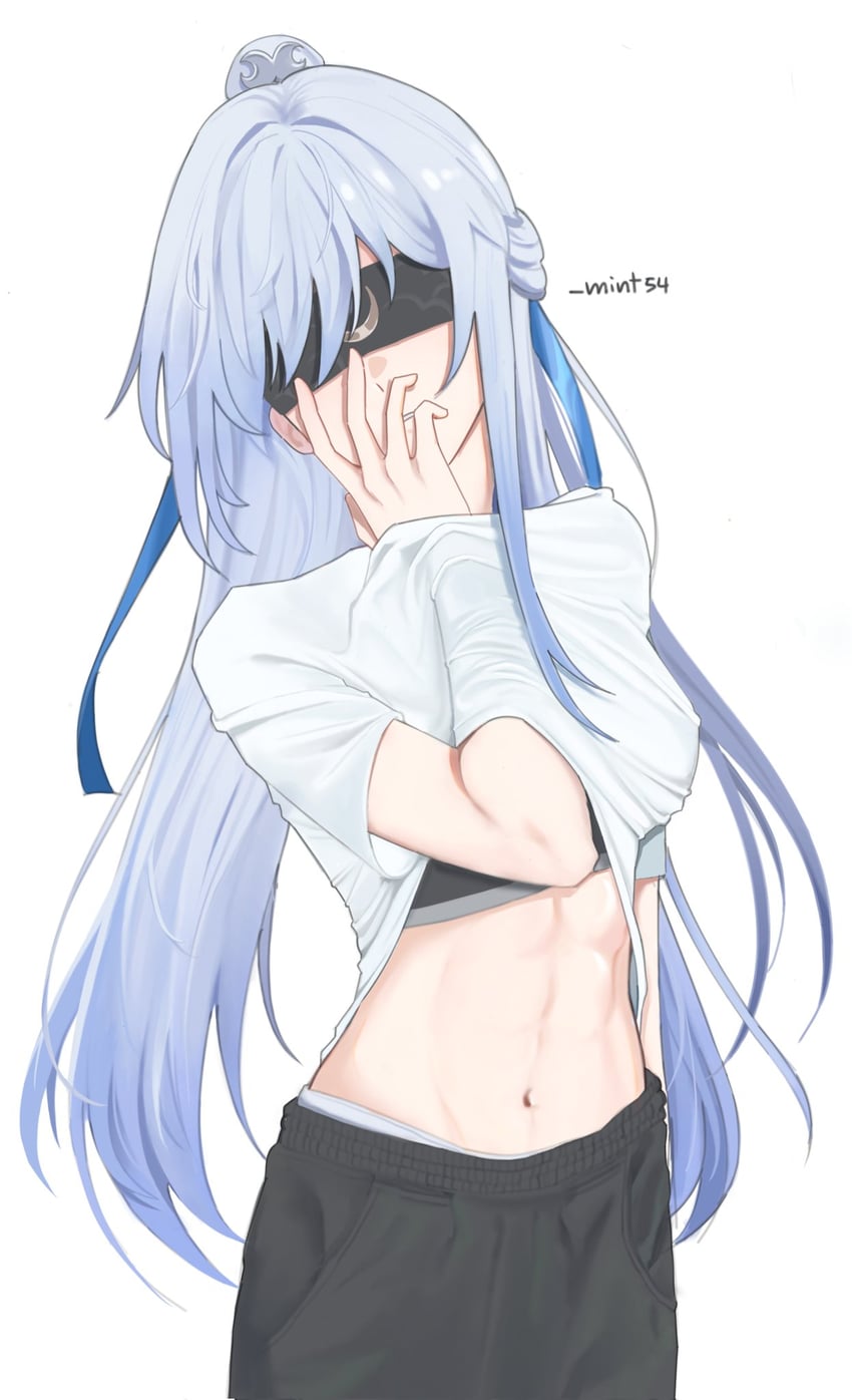 jingliu (honkai and 1 more) drawn by min_(mint54)