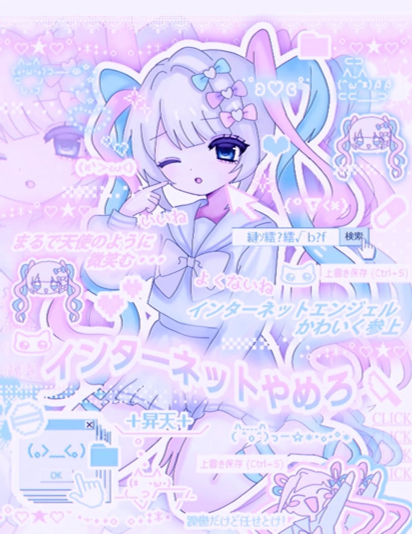 chouzetsusaikawa tenshi-chan and pien cat (needy girl overdose and 5 more) drawn by cosmopine