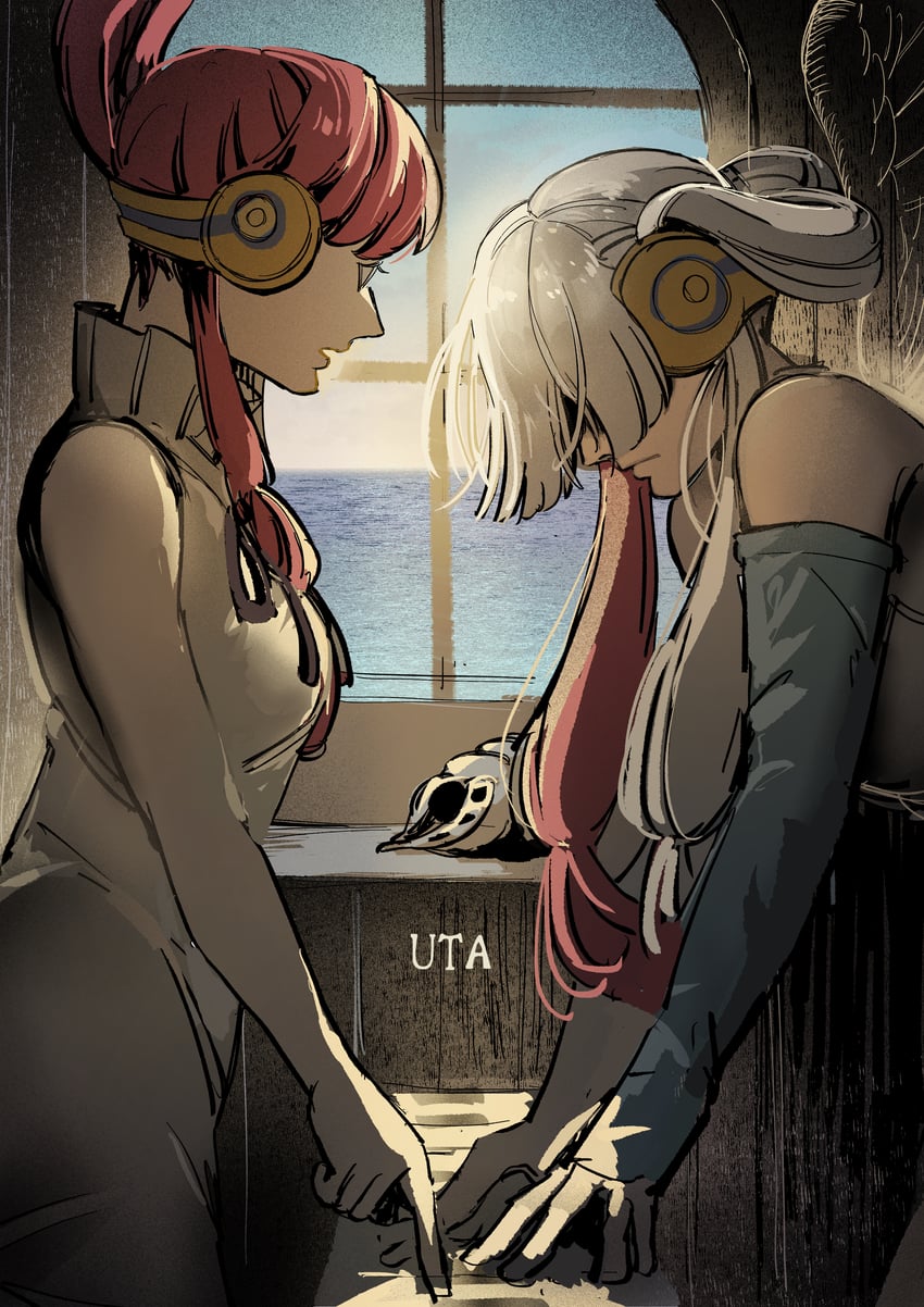 uta (one piece and 1 more) drawn by santagawa