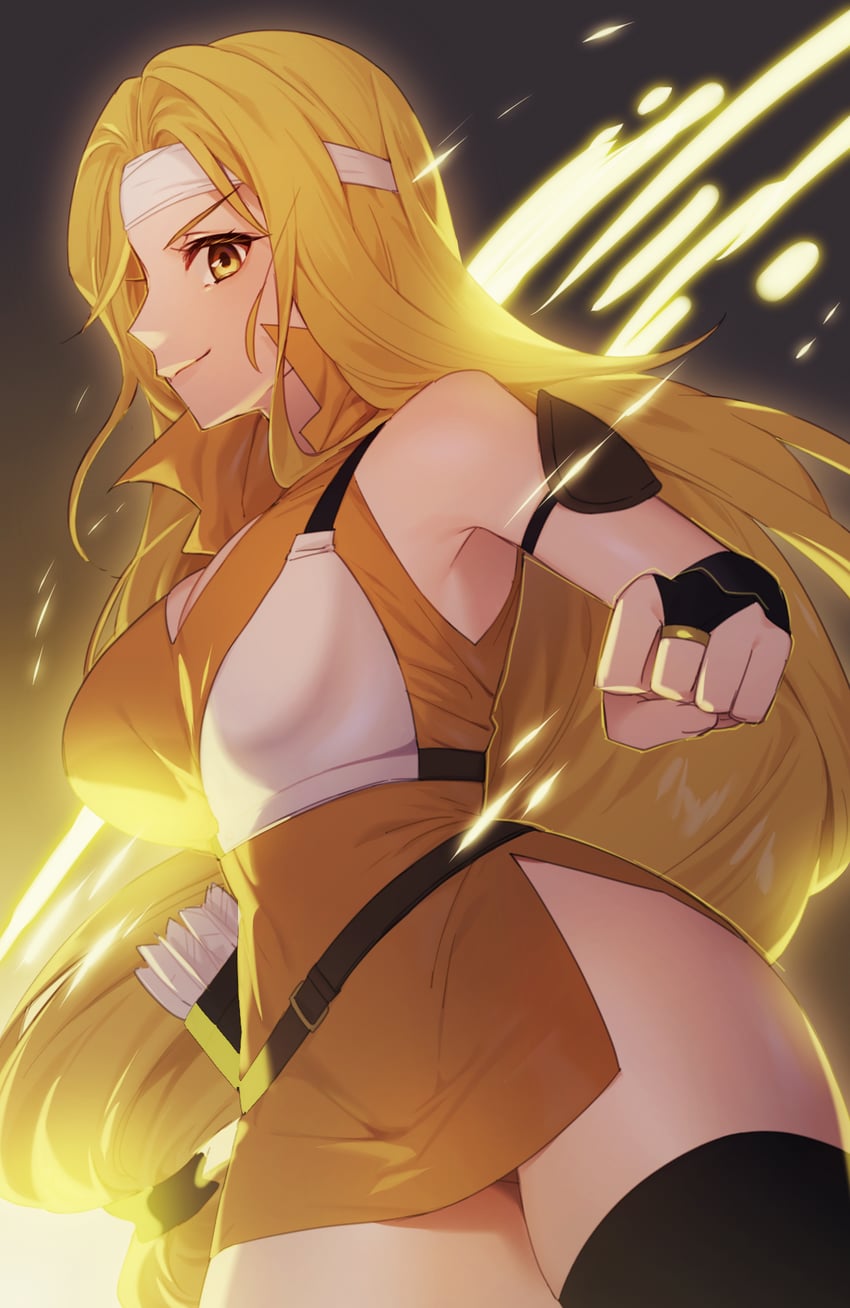 brigid (fire emblem and 1 more) drawn by maitei_roppa