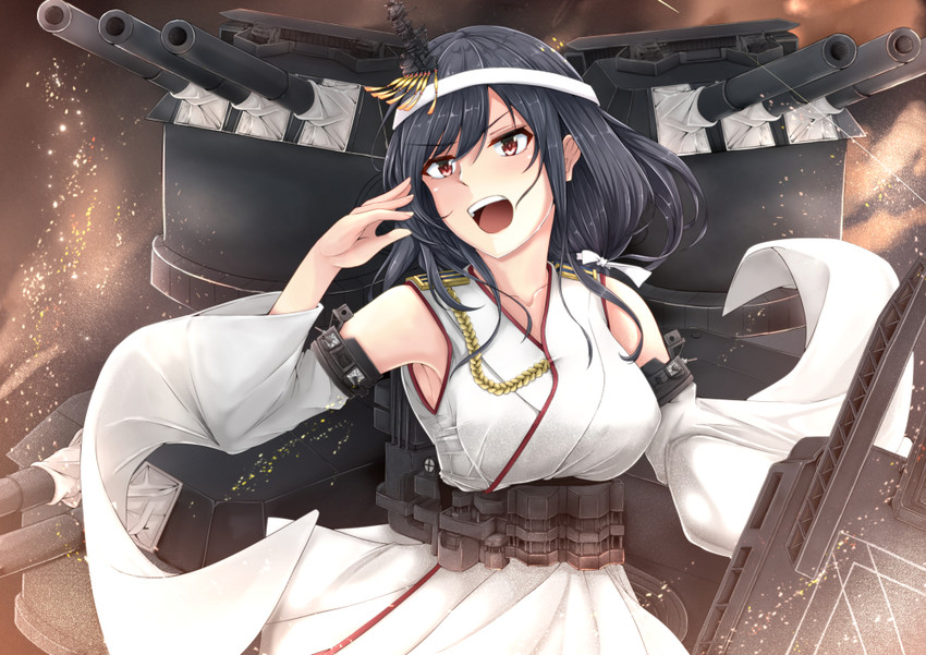 yamashiro and yamashiro kai ni (kantai collection) drawn by aga_marino