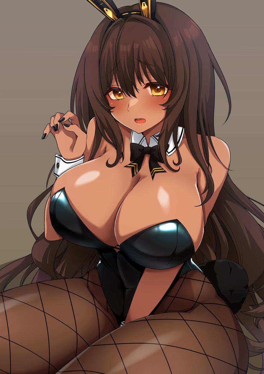 noir (goddess of victory: nikke) drawn by chiji_komari