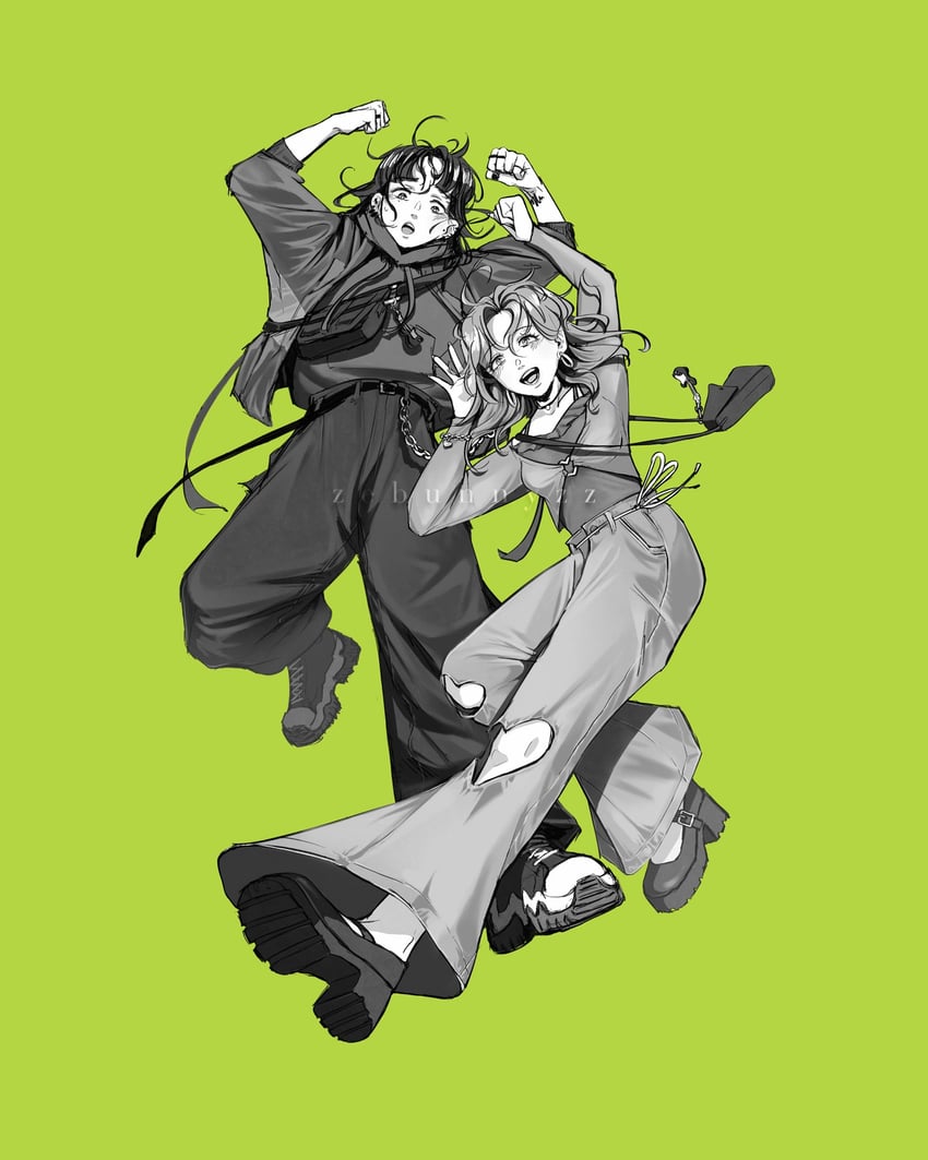 koga mitsuki and oosawa aya (kininatteru hito ga otoko ja nakatta) drawn by zebunnyzz