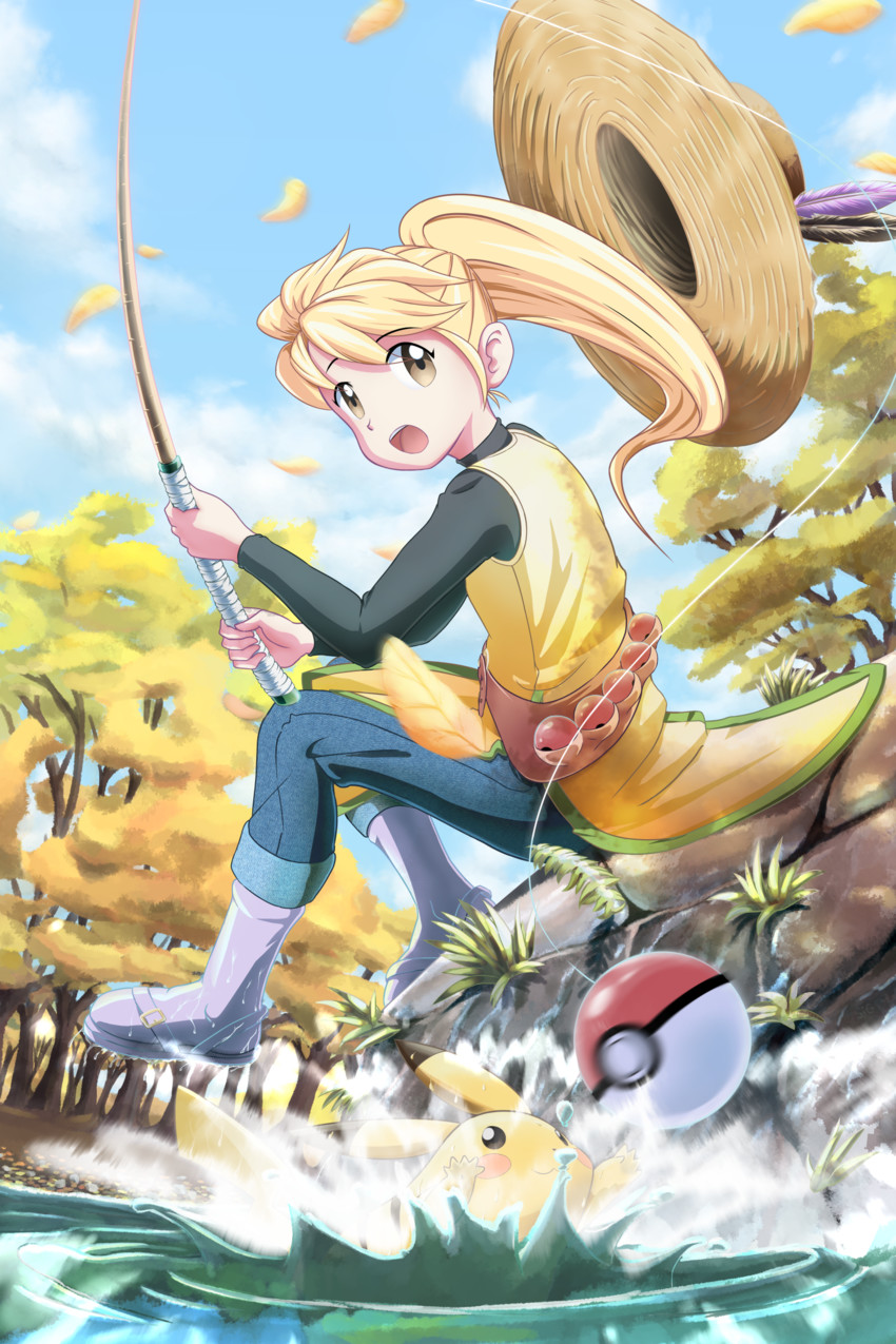 pikachu, yellow, and pika (pokemon and 1 more) drawn by sig_(sfried)