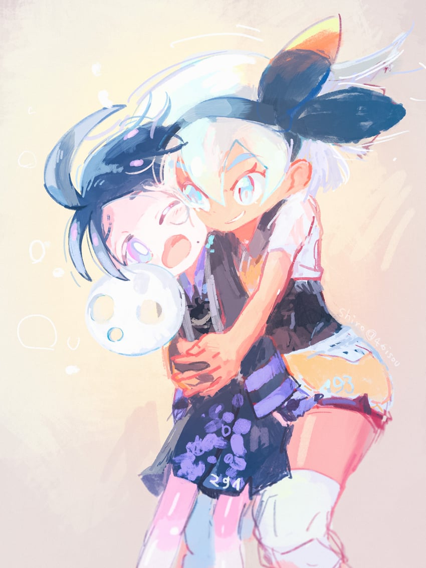 bea and allister (pokemon and 1 more) drawn by shiro_(46isou)