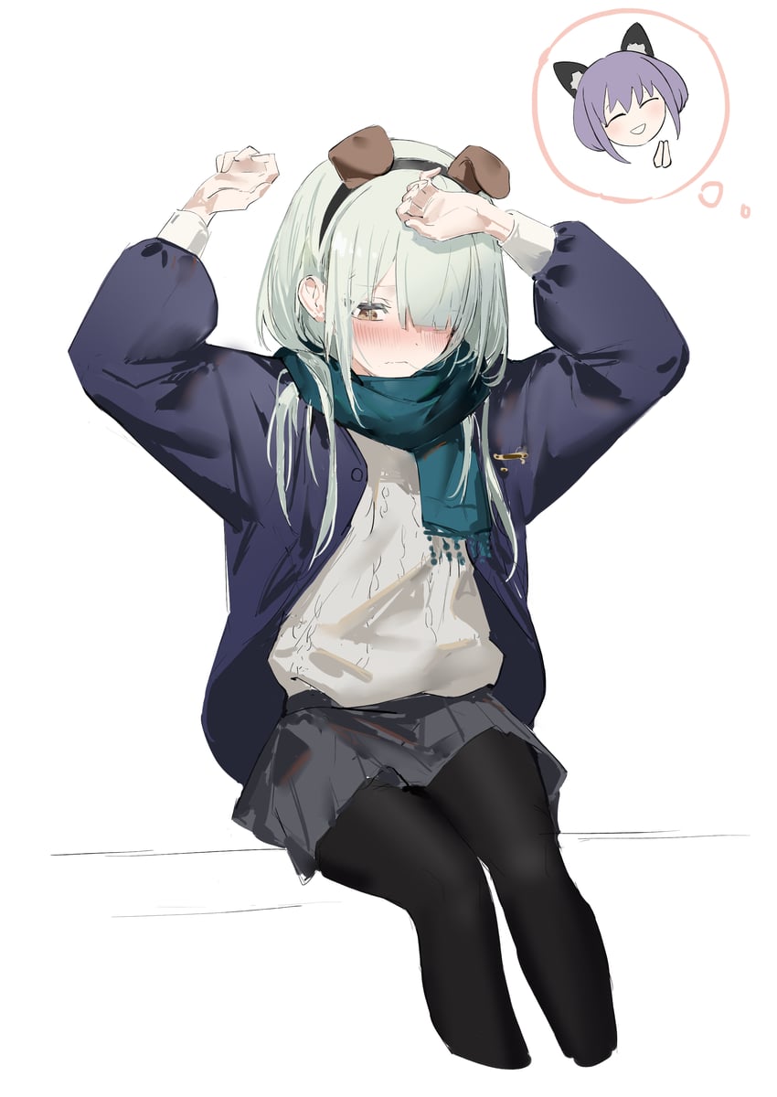 wakaba mutsumi and yuutenji nyamu (bang dream! and 1 more) drawn by shenbaibaibaibaibaibaibai