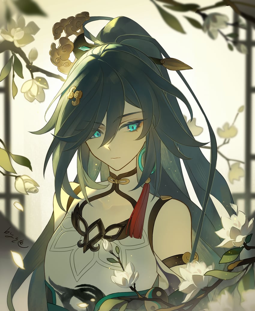 fu hua (honkai and 1 more) drawn by sanseling