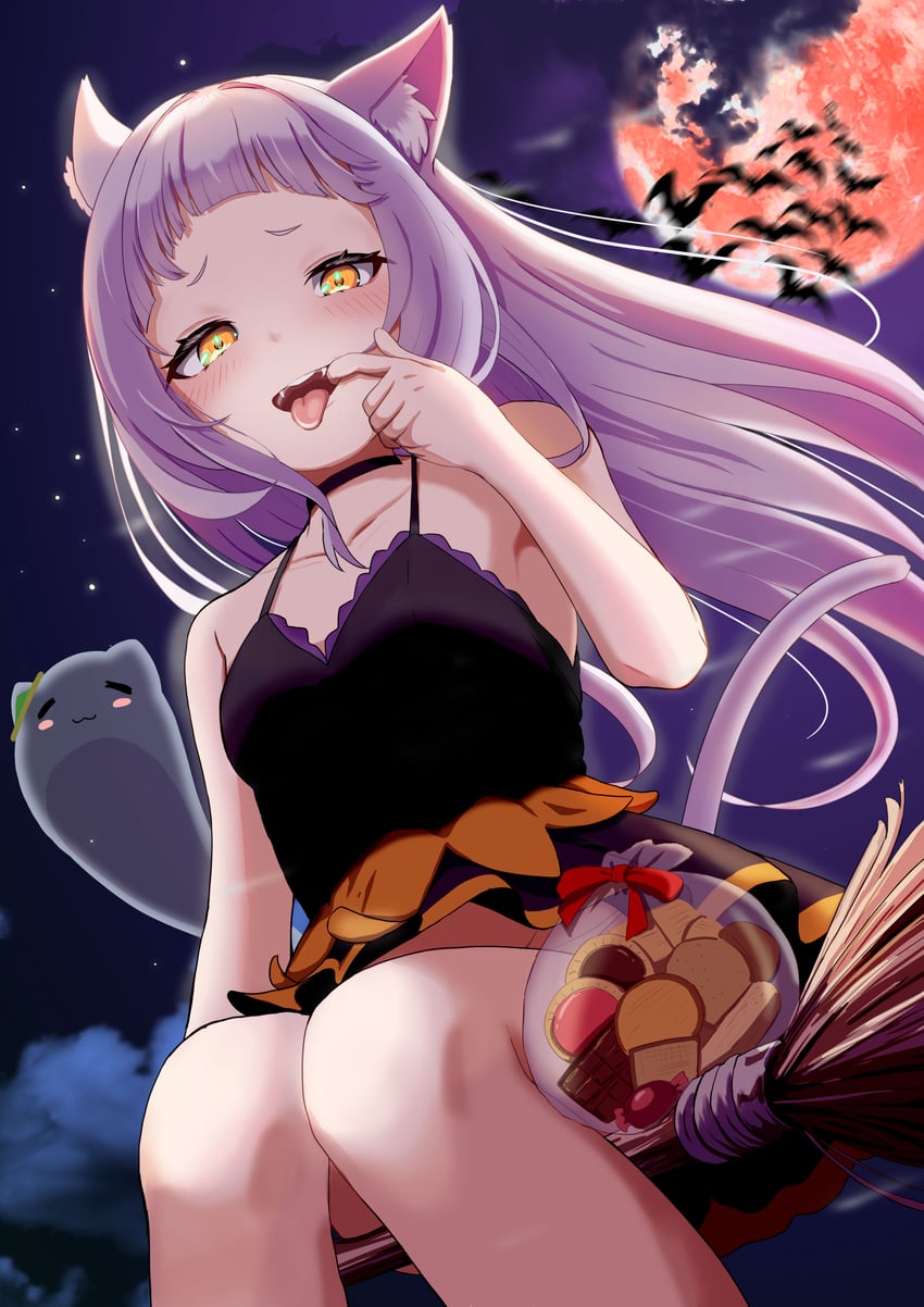 murasaki shion and shiokko (hololive) drawn by 264_(user_ffyd3374)