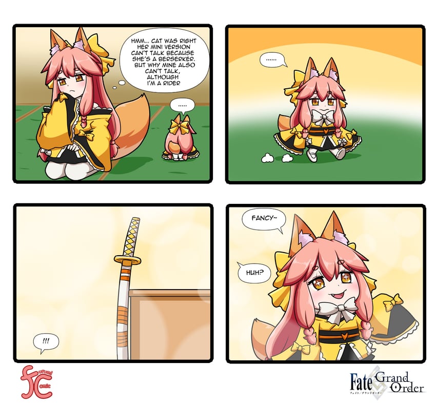tamamo and tamamo aria (fate and 2 more) drawn by keita_naruzawa