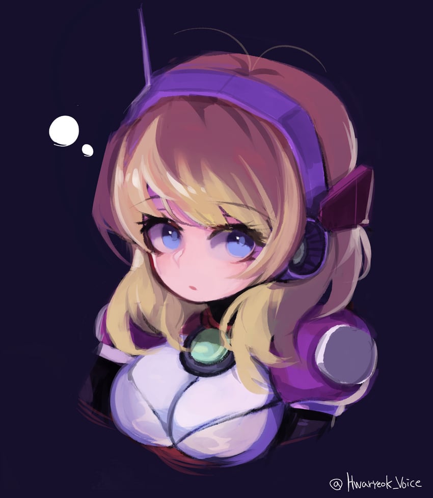 alia (mega man and 1 more) drawn by hwaryeok