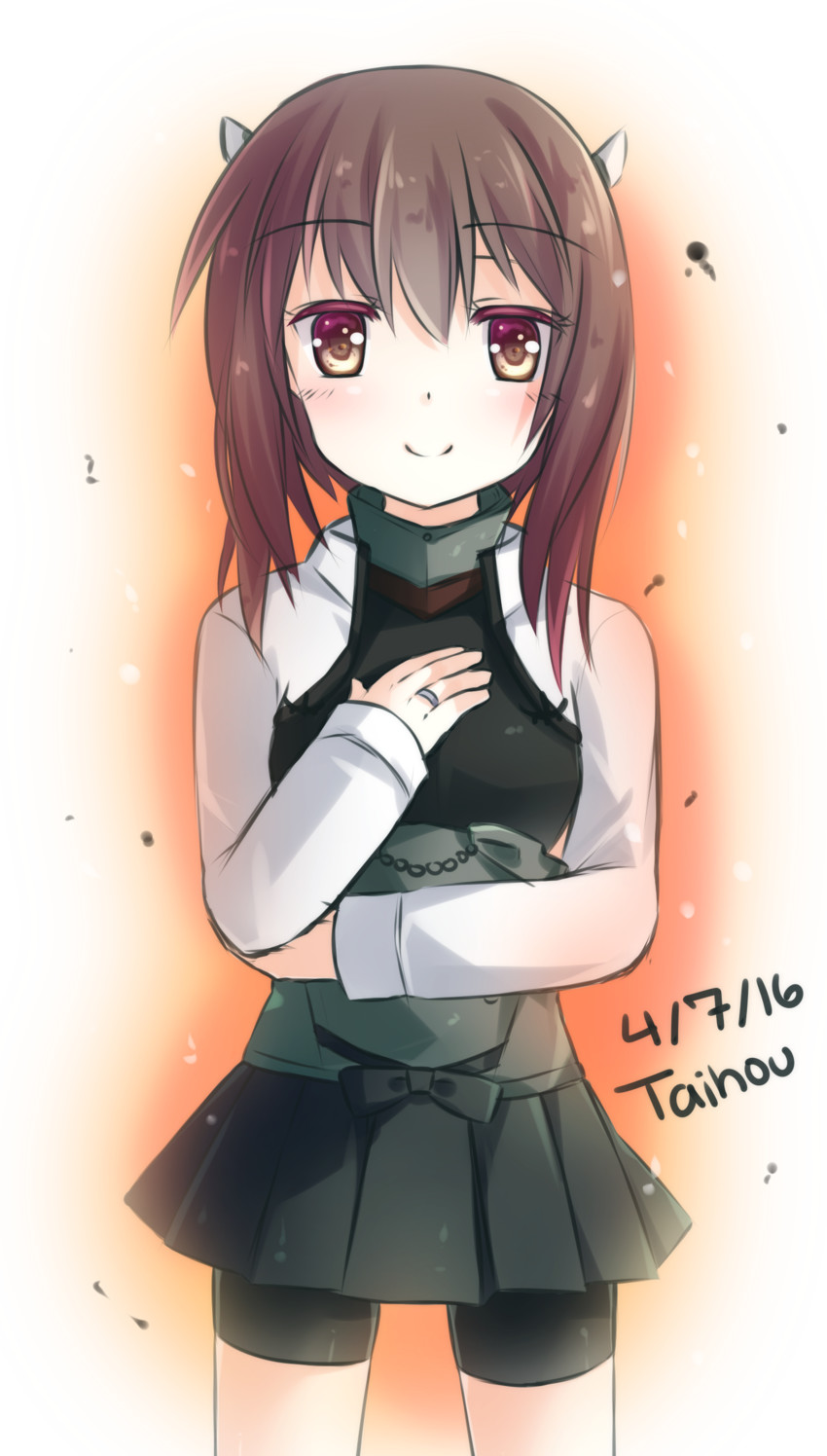 taihou and taihou kai (kantai collection) drawn by sora_rinn