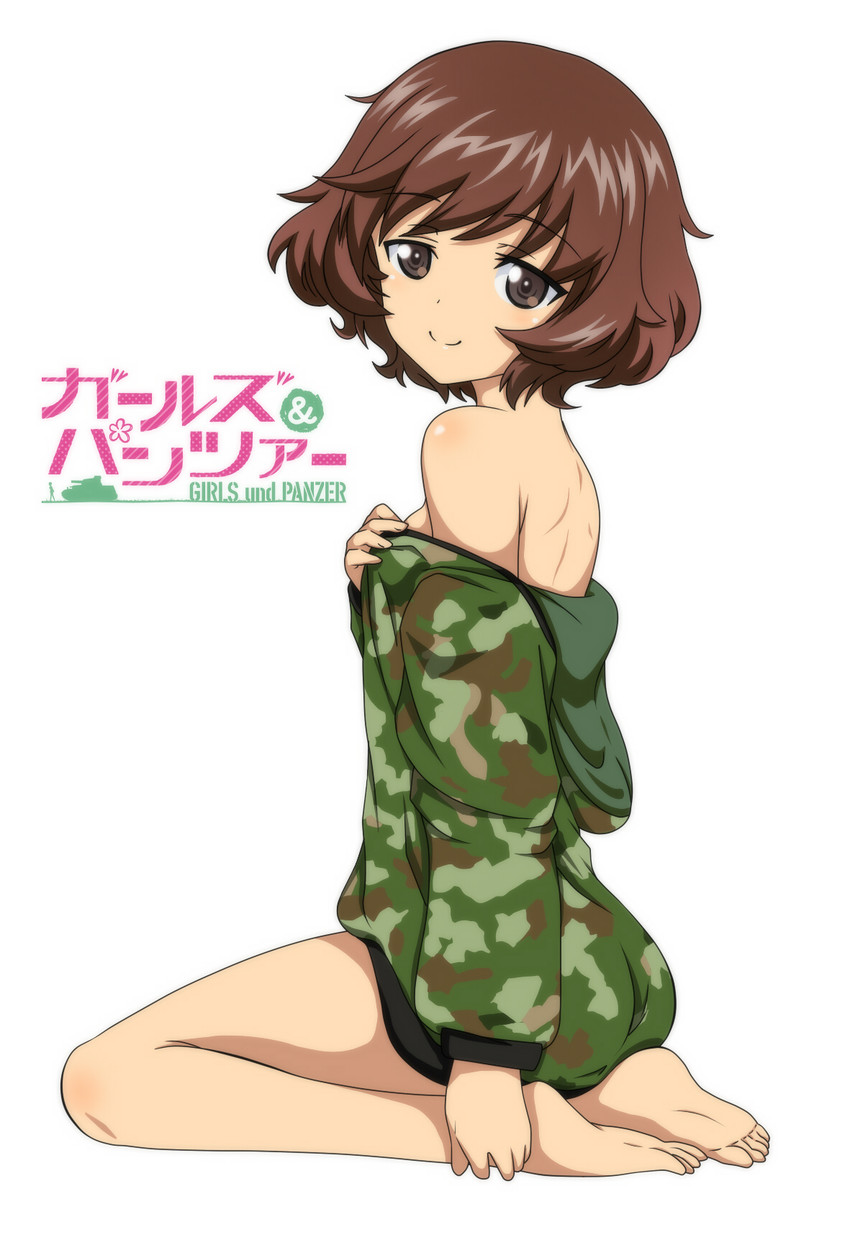 akiyama yukari (girls und panzer) drawn by zero_(19851107)