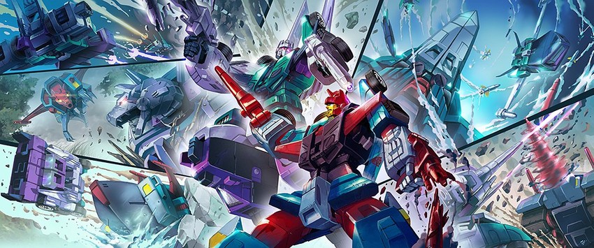 sixshot and quickswitch (transformers) drawn by marble-v and simon_wong