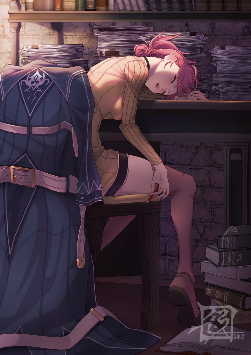 sara valestein (eiyuu densetsu and 2 more) drawn by suryua