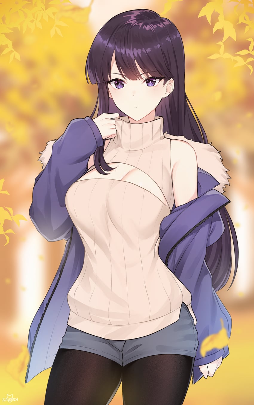 komi shouko (komi-san wa komyushou desu) drawn by sakotach