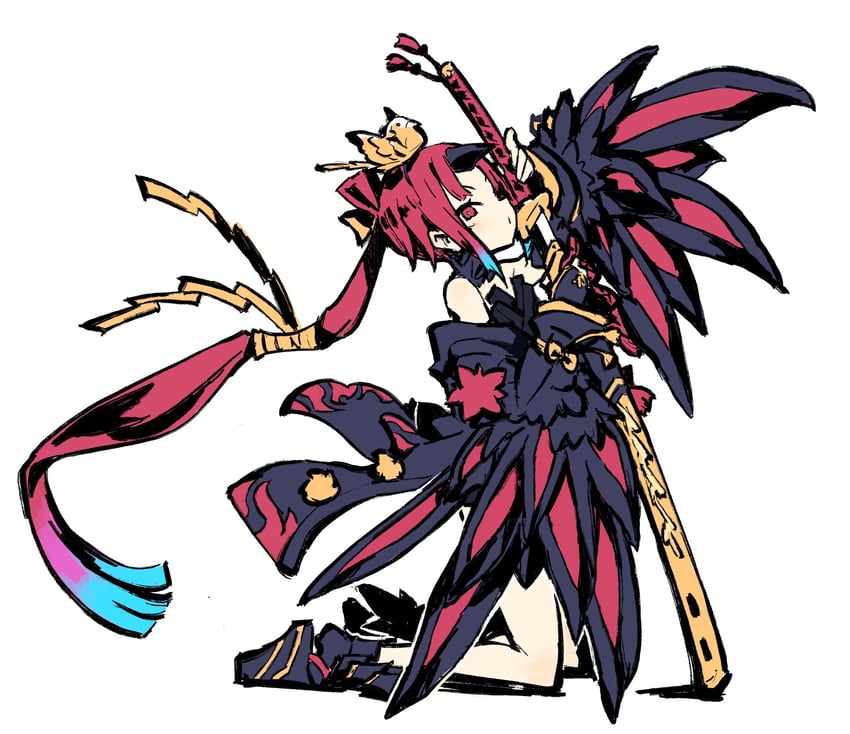 beni-enma and beni-enma alter (fate and 1 more) drawn by harada_takehito
