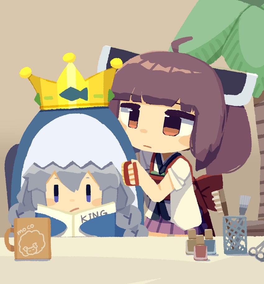 kizuna akari and touhoku kiritan (vocaloid and 1 more) drawn by konohoshi