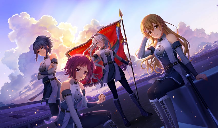 kusakari rena, kamabe chiaki, sagara yoshino, and oowada sachi (cinderella series and 1 more)