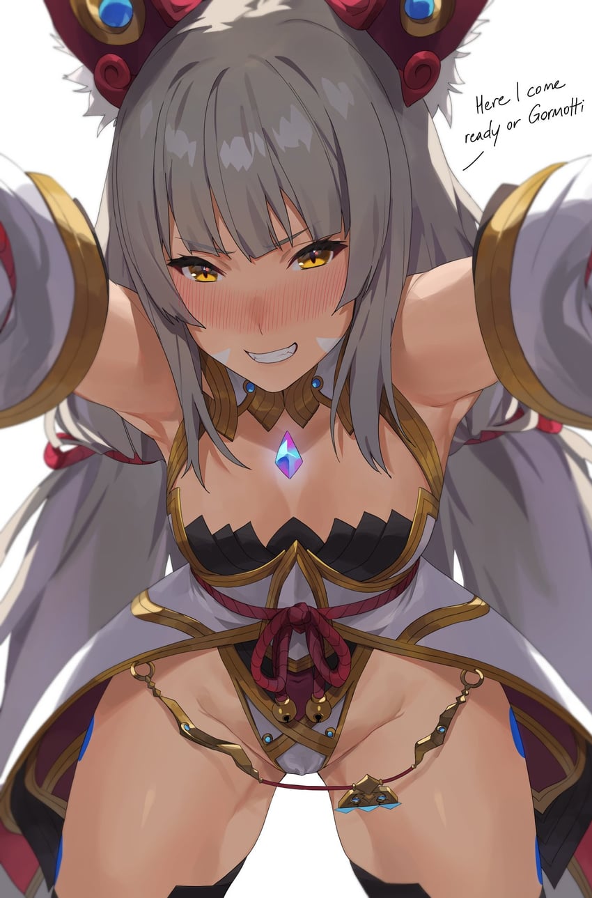nia (xenoblade chronicles and 1 more) drawn by kamu_(kamuuei)