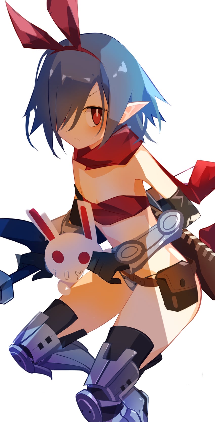 pleinair and usagi-san (disgaea and 1 more) drawn by nanozenzen