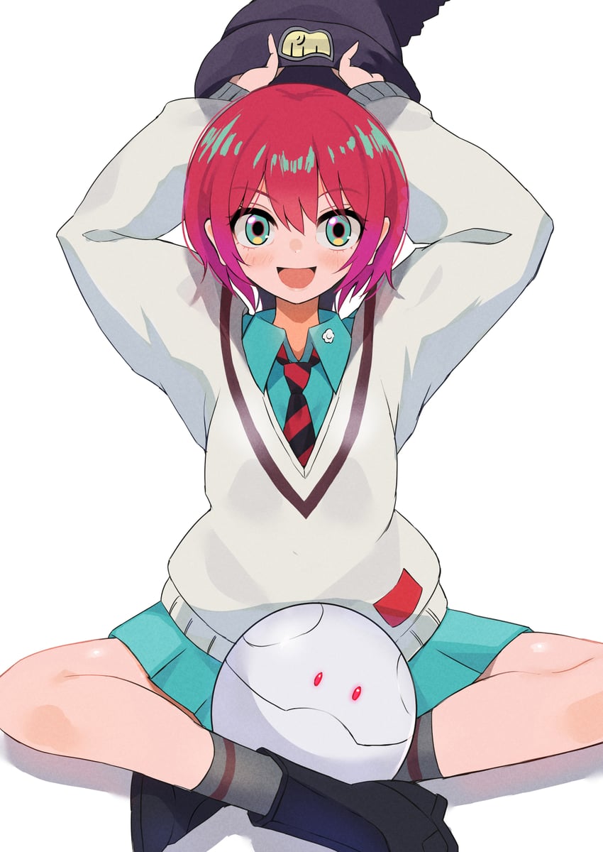 amate yuzuriha and haro (gundam and 1 more) drawn by blaze_(blazeillust)