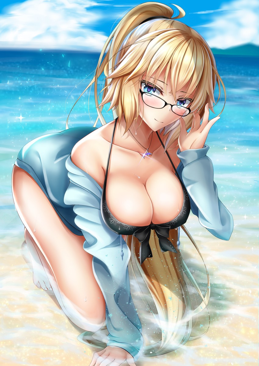 jeanne d'arc (fate and 1 more) drawn by rai_(newtype_xm-x1)