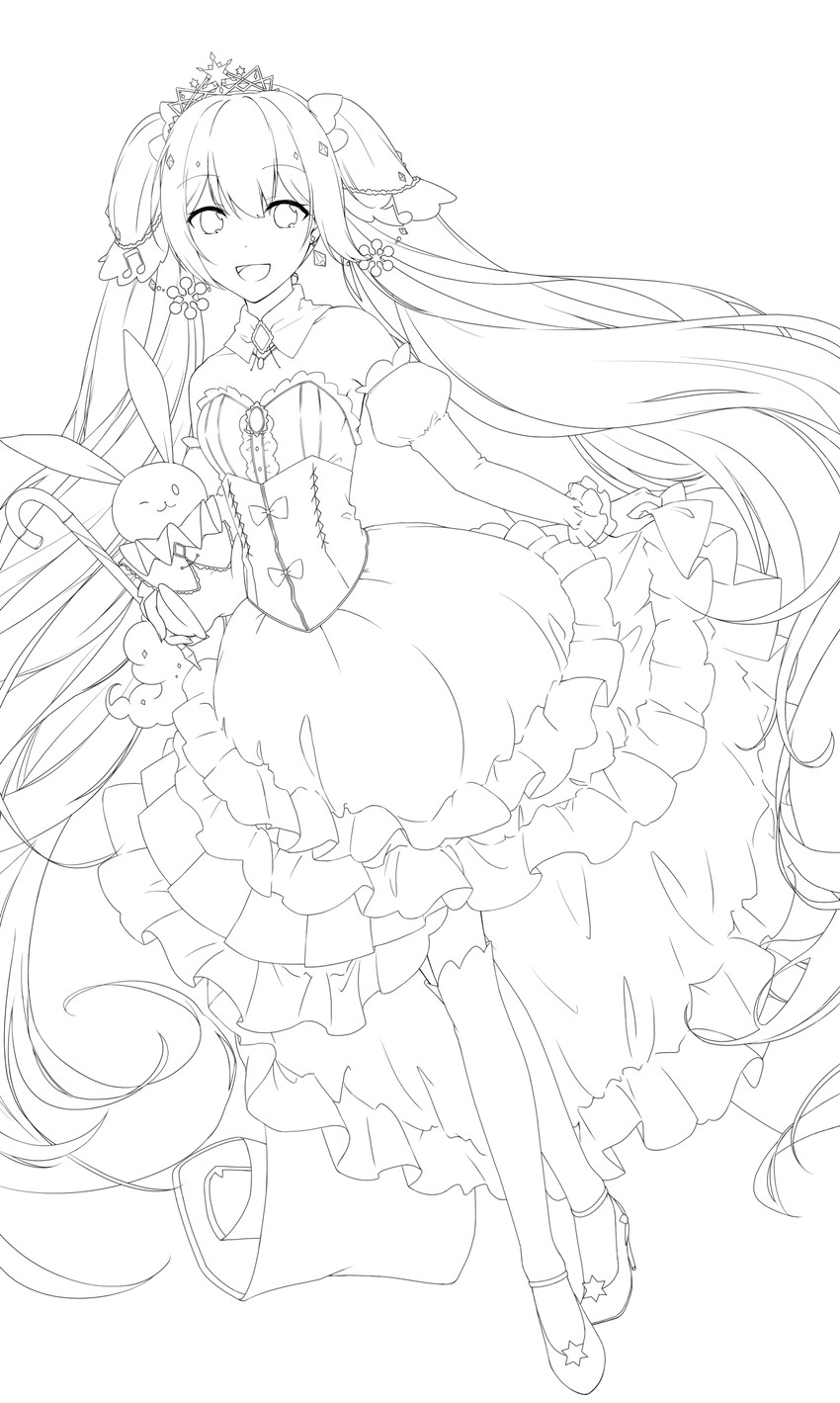 hatsune miku, yuki miku, and rabbit yukine (vocaloid) drawn by so_ra_01_02