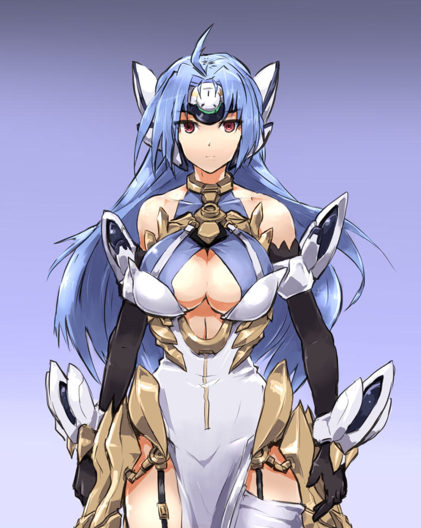 kos-mos and kos-mos ver. 4 (xenosaga and 1 more) drawn by depo_(typebaby505)