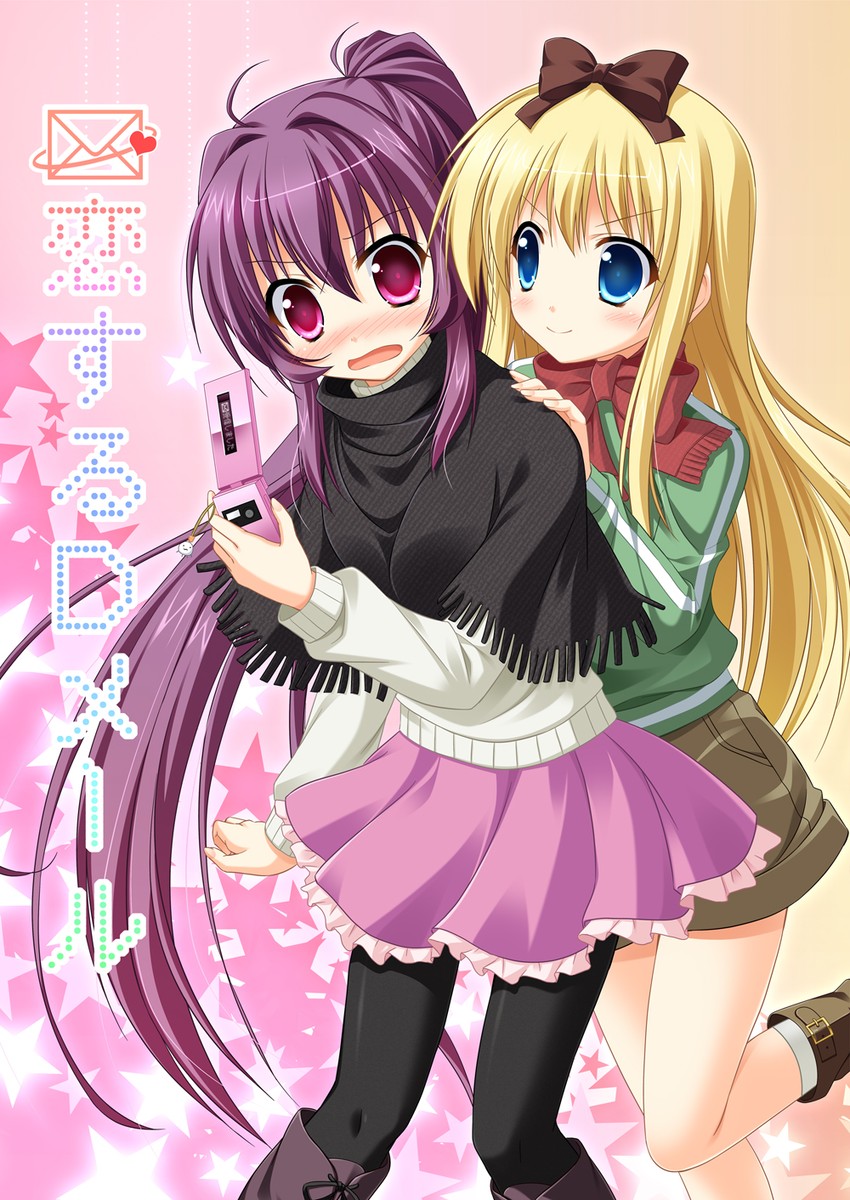 toshinou kyouko and sugiura ayano (yuruyuri) drawn by endori