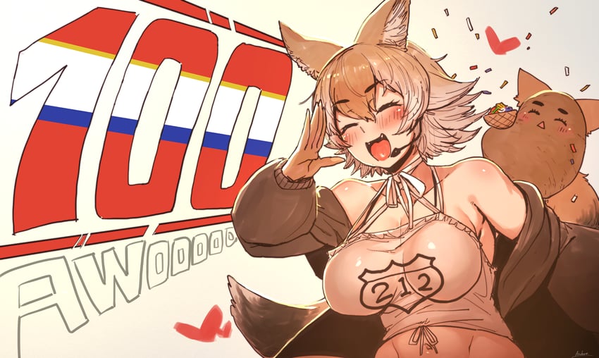 coyote and coyopotato (kemono friends and 1 more) drawn by anchors_(mono_eye_os)