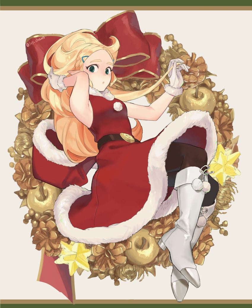 princess zelda (the legend of zelda and 1 more) drawn by ivy_(sena0119)