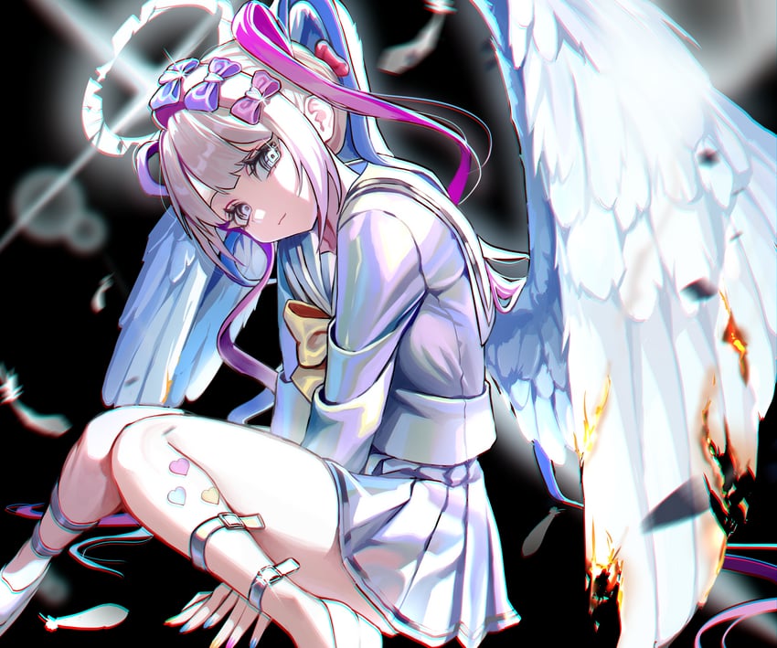 chouzetsusaikawa tenshi-chan (needy girl overdose) drawn by m_psycho_83
