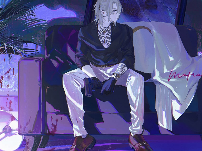 luca kaneshiro (nijisanji and 2 more) drawn by k00s