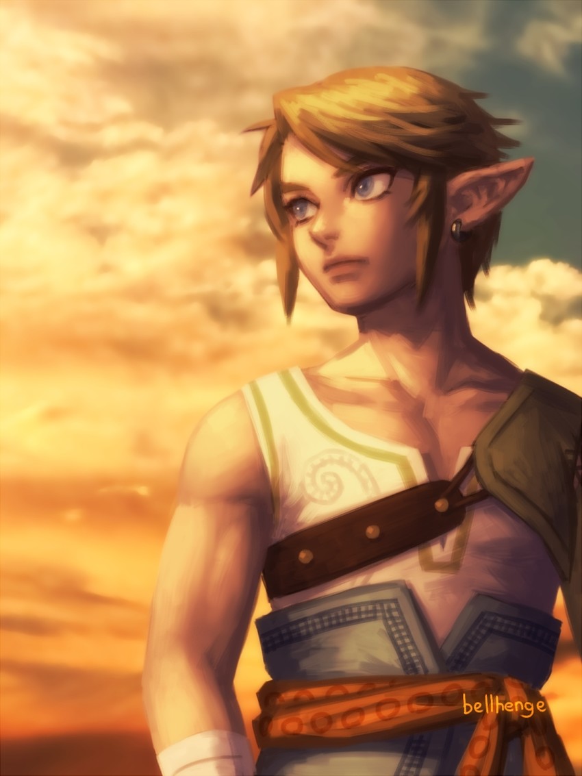 link (the legend of zelda and 1 more) drawn by bellhenge