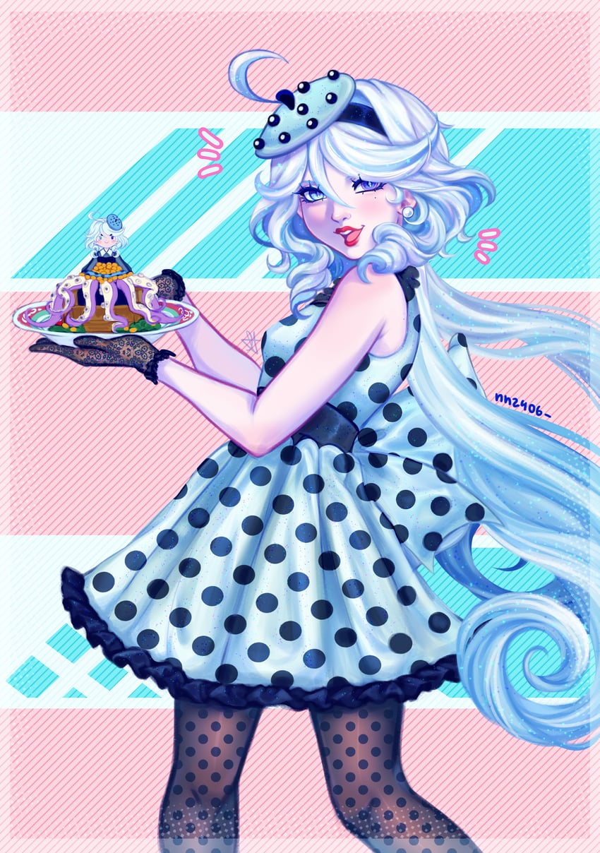 furina (genshin impact and 1 more) drawn by nn2406-s