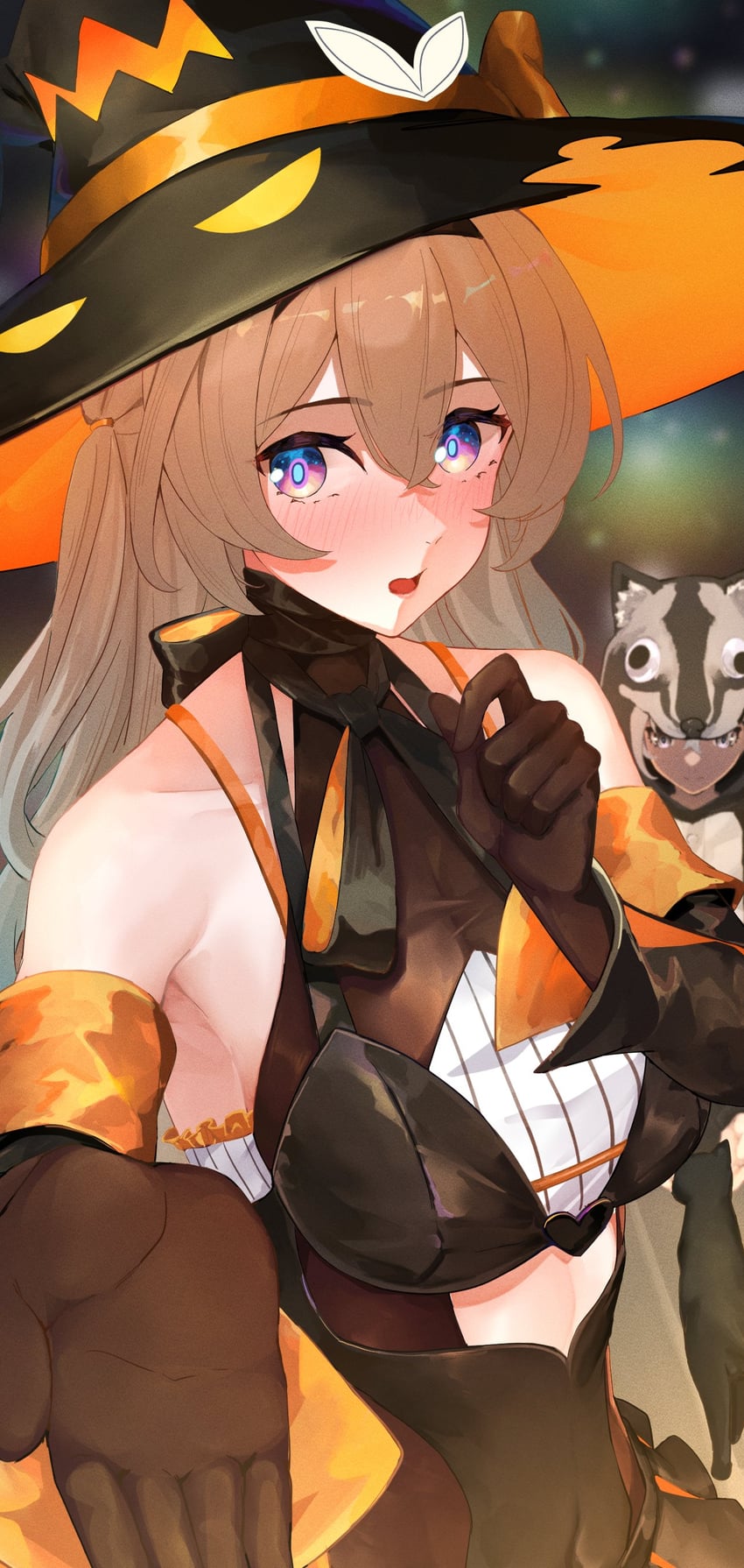 firefly and silver wolf (honkai and 1 more) drawn by ailushin