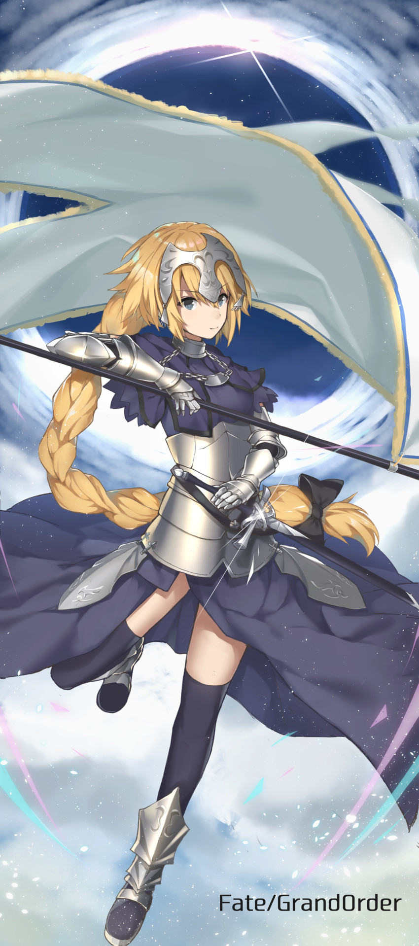 jeanne d'arc (fate and 1 more) drawn by emushake