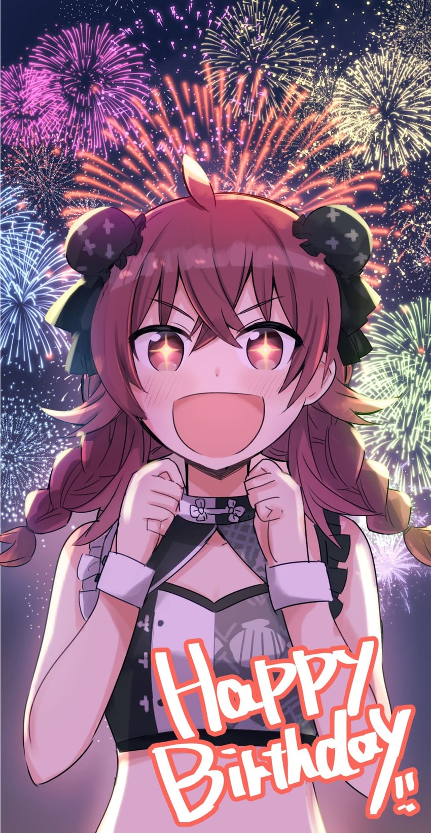 komiya kaho (idolmaster and 1 more) drawn by gougoku