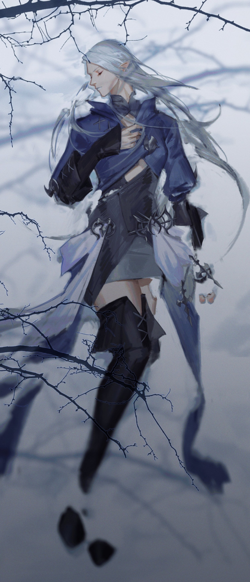 ysayle dangoulain (final fantasy and 1 more) drawn by shuangbatian
