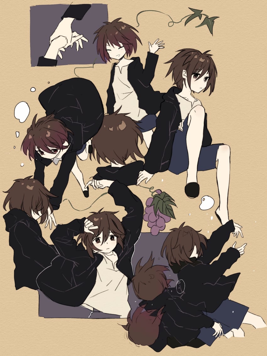 isoi haruki and origin alpha (saibou shinkyoku) drawn by miteru_yujian