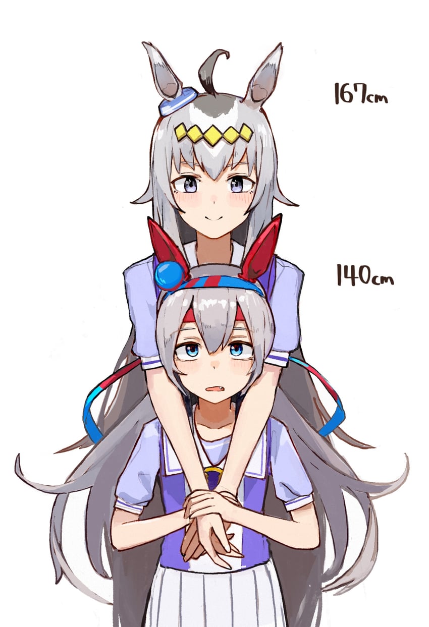oguri cap and tamamo cross (umamusume) drawn by mongo_mongo