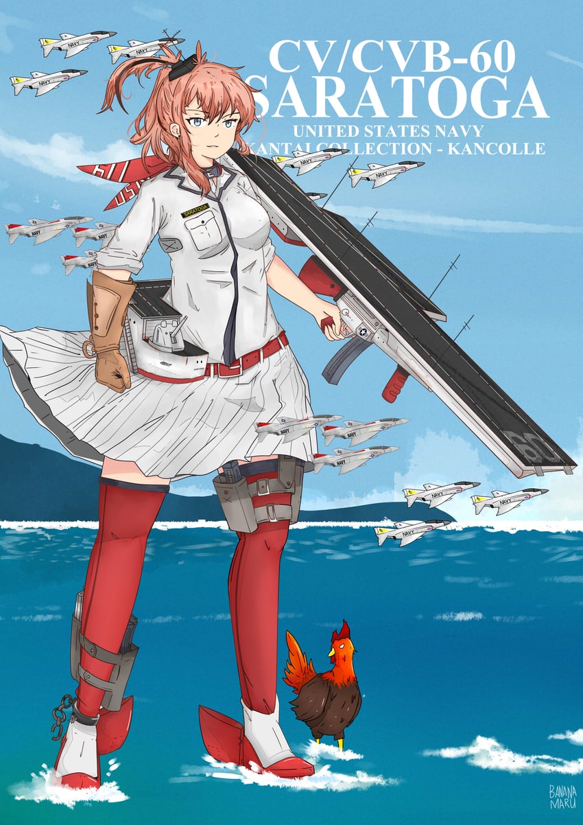 saratoga (kantai collection) drawn by bananamaru