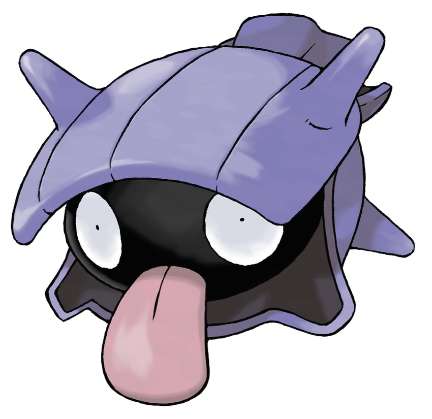 shellder (pokemon and 1 more) drawn by sugimori_ken