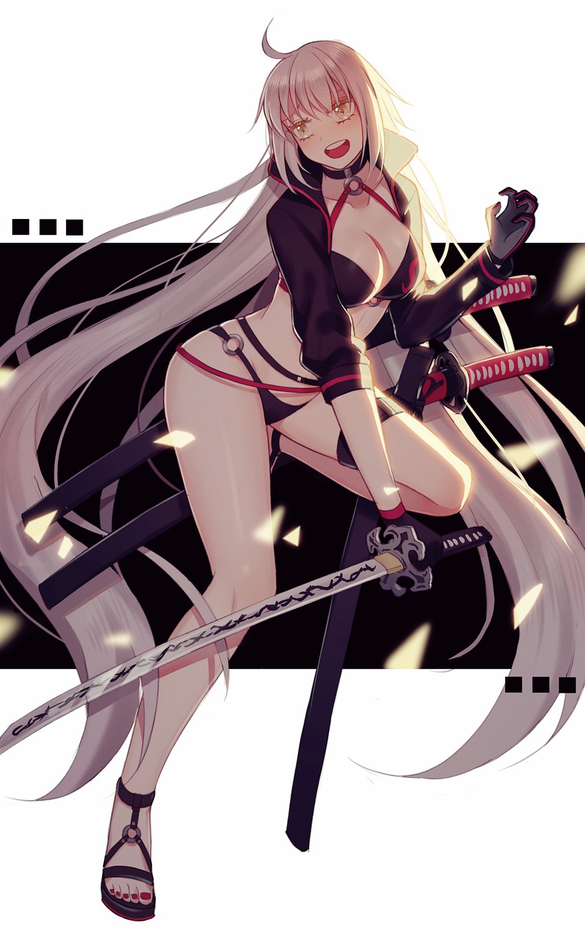 jeanne d'arc alter (fate and 1 more) drawn by zarea
