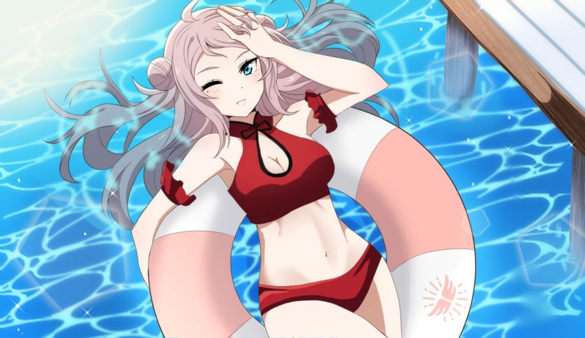 zhong lanzhu (love live! and 1 more) drawn by yumel_lot