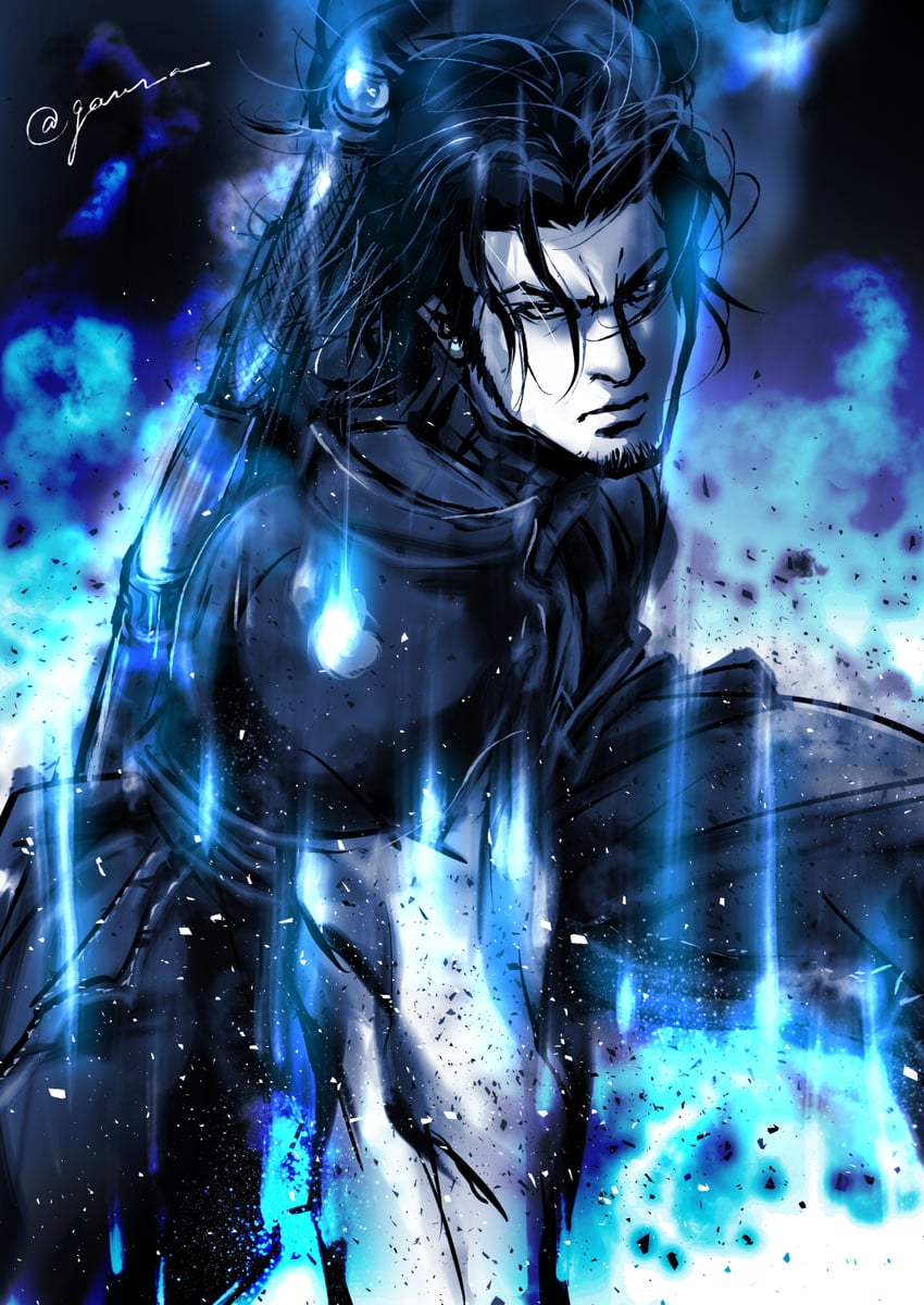 angeal hewley (final fantasy and 2 more) drawn by gaura_(wildxbabe)