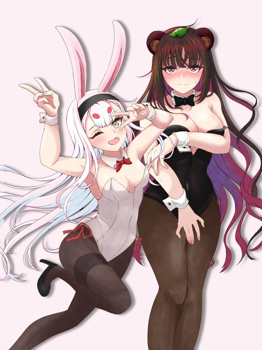 shimakaze and suruga (azur lane) drawn by koucha_(ginnta-tosio)